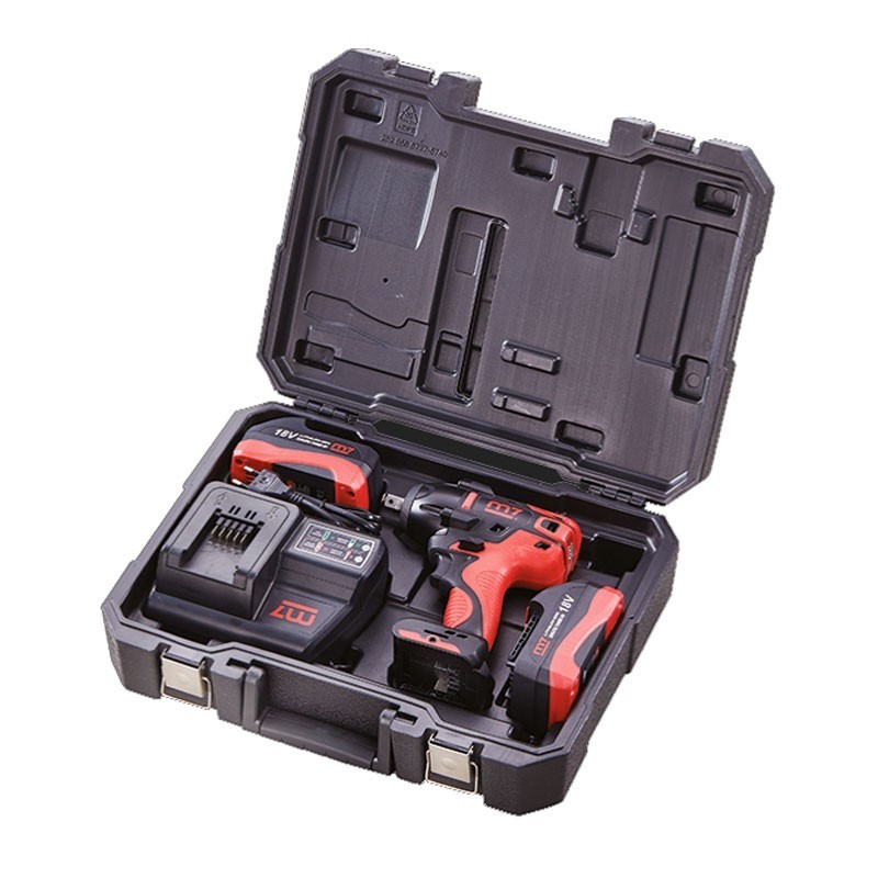 Cofre con llave de impacto compacta de batería...