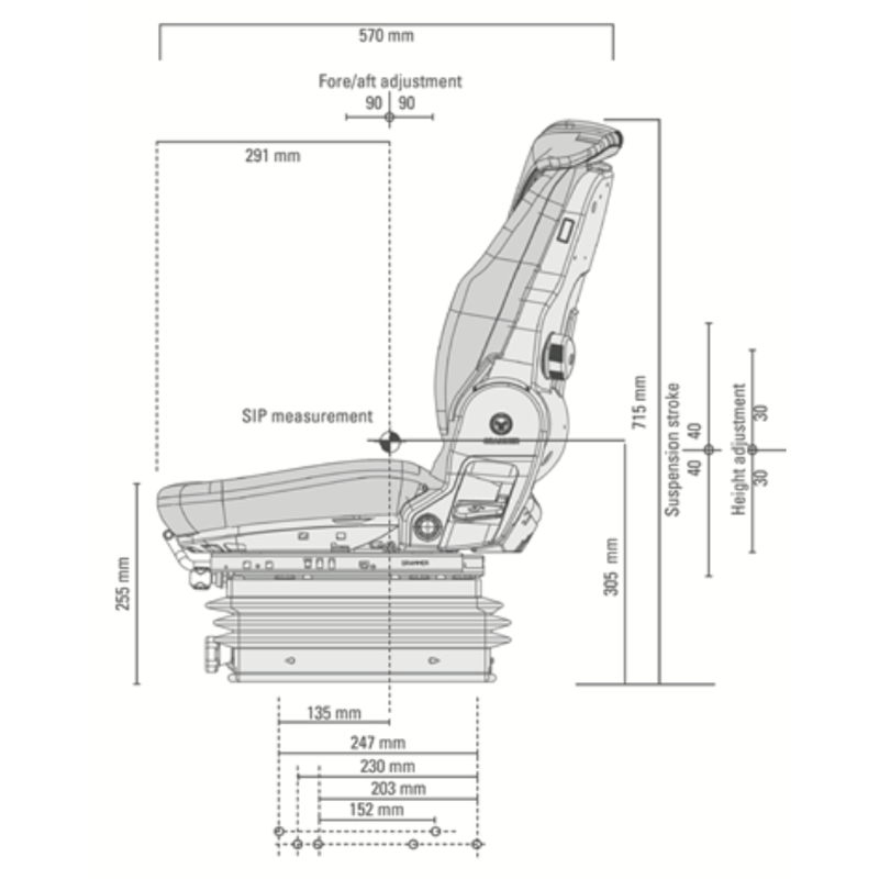 ASIENTO COMPACTO COMFORT/BASIC M GRAMMER