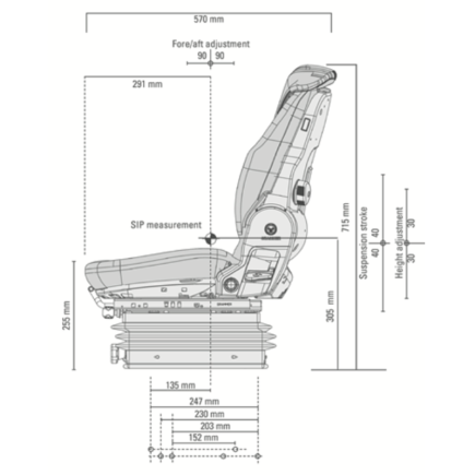 ASIENTO COMPACTO COMFORT/BASIC M GRAMMER