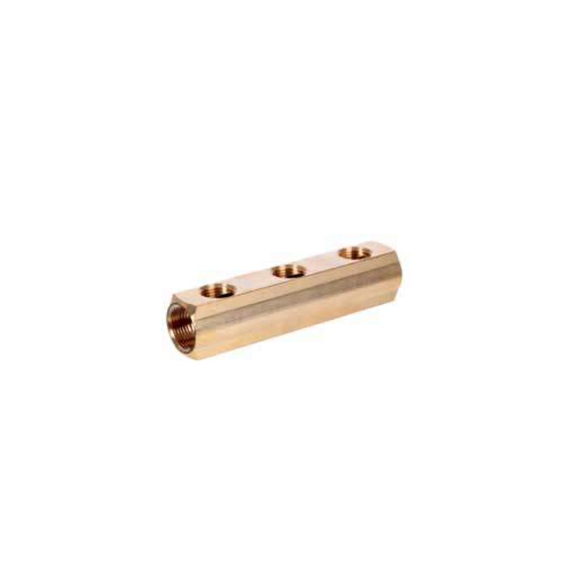 COLECTOR HEMBRA 3/4" - HEMBRA 1/2" DE LATÓN