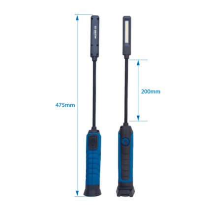 LAMPARA DE INSPECCION FLEXIBLE COB 5W + SMD 3W (500 & 120 LM)