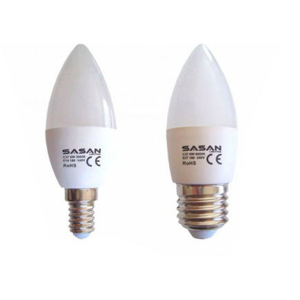 LAMPARA LED VELA 8W