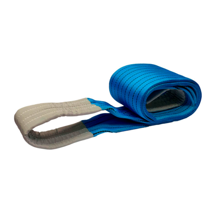 ESLINGA PLANA DE POLIESTER – WLL 8000 KG – AZUL