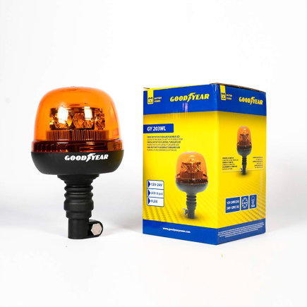 ROTATIVO LED GOODYEAR PLUS GY203WL TUBULAR FLEXIBLE-LED 12-24V