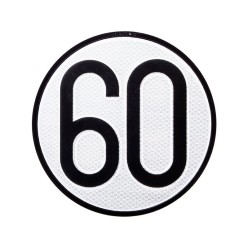 Señal de limitacion de velocidad 60 km/h BL60ES